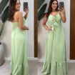 vestido longo duna neiva verde