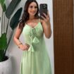 vestido longo duna neiva verde