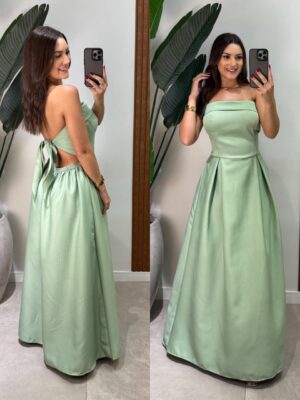 vestido canelado lucia vermelho