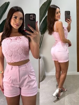 vestido canelado lucia vermelho