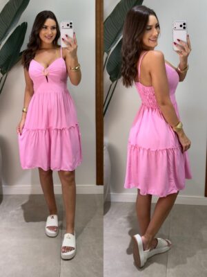 vestido tropical limon lívia