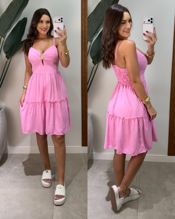 vestido tropical limon lívia