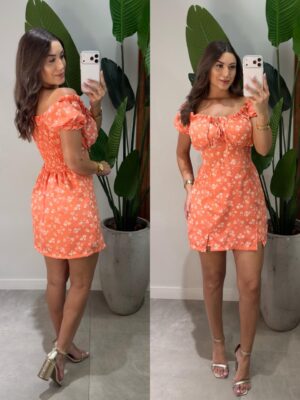 vestido macaquinho manuela rosa