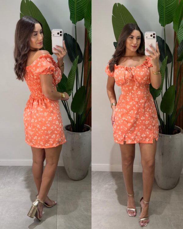 vestido macaquinho manuela rosa