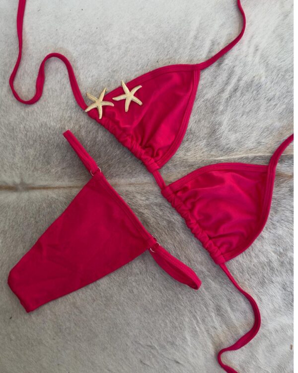 biquíni fita bronze pink biquíni fita bronze pink