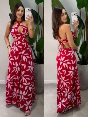 vestido midi drapeado isis preto (cópia)