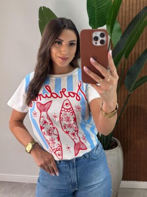 macaquinho camila azul liso