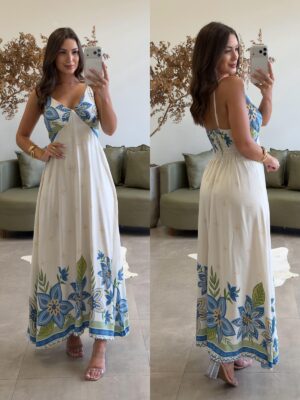 vestido gola alta teresa fúcsia