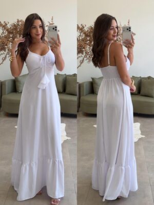 vestido longo duna neiva branco