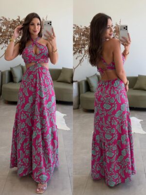 vestido longo jenni amarelo