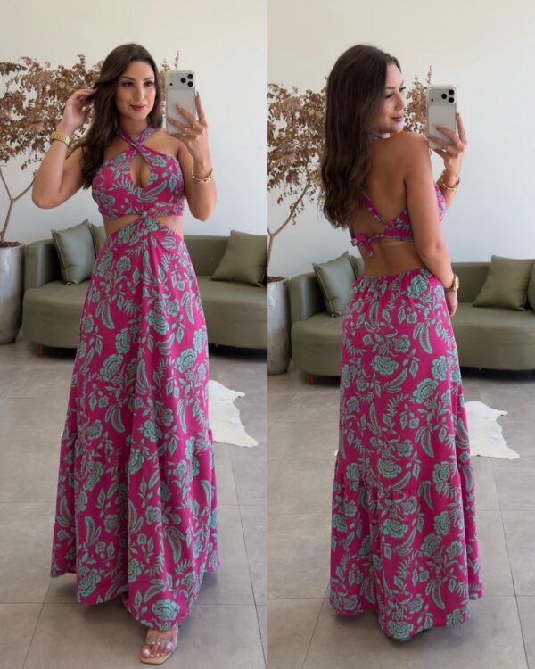 vestido longo jenni amarelo