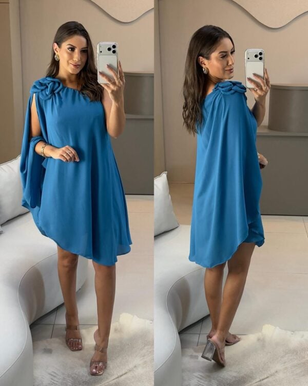 vestido curto flor alicia preto (cópia)