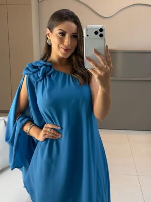 vestido curto flor alicia preto (cópia)