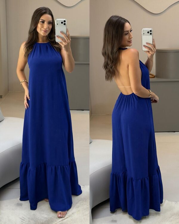 vestido frente Única sofhia marrom