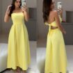 vestido midi fivela nice amarelo (cópia)