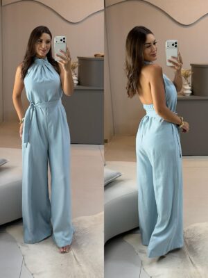 macacão longo amarração antolenella rosa (cópia)