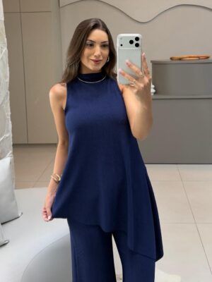 vestido cloe azul