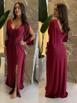 vestido festa alice azul céu