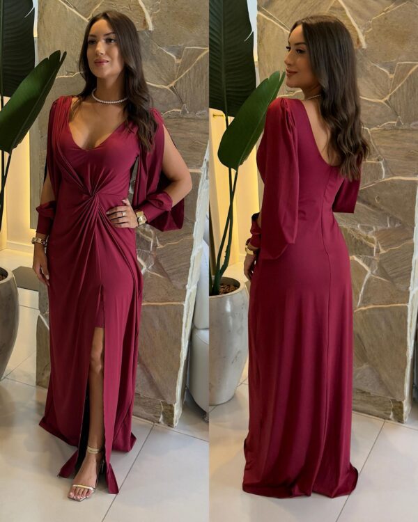 vestido festa alice azul céu