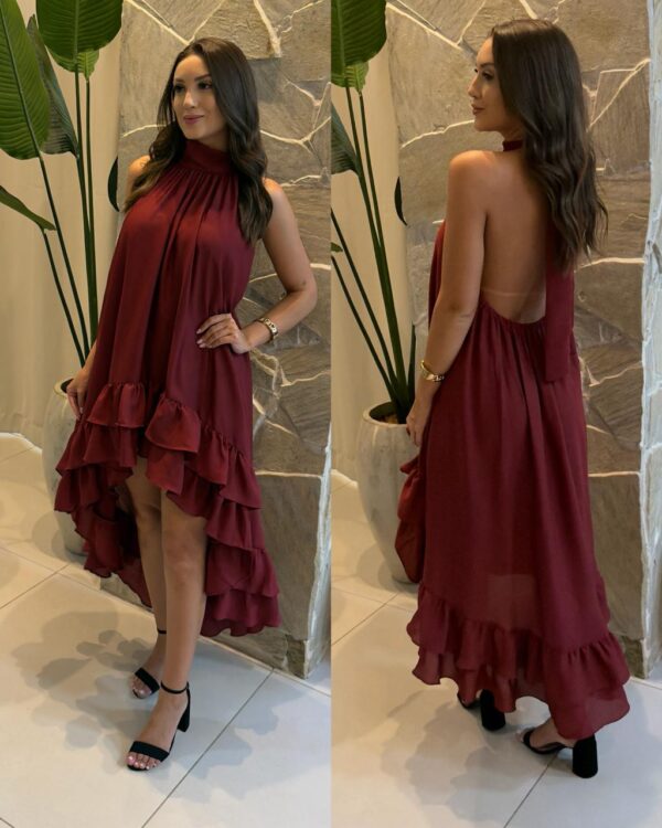 blusa manga longa chiffon lucia branco