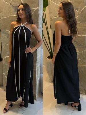 blusa manga longa chiffon lucia branco